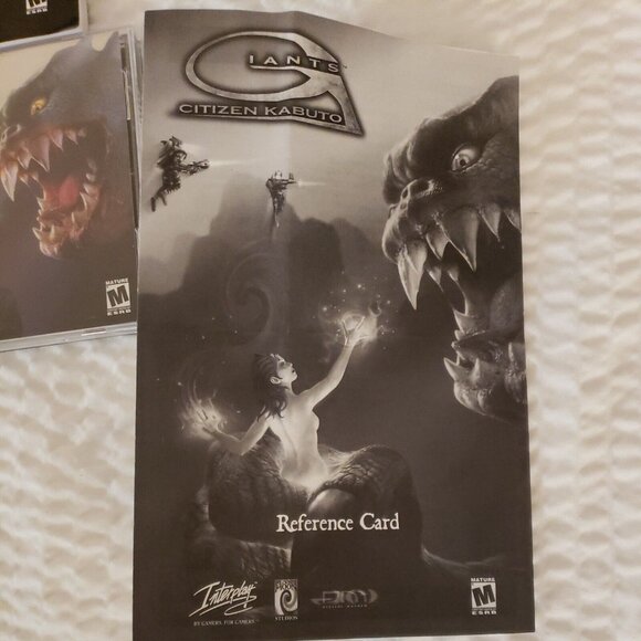 Giants Citizen Kabuto Big Box PC Game 2000 Vintage Video Game CD Rom Complete - Picture 9 of 11